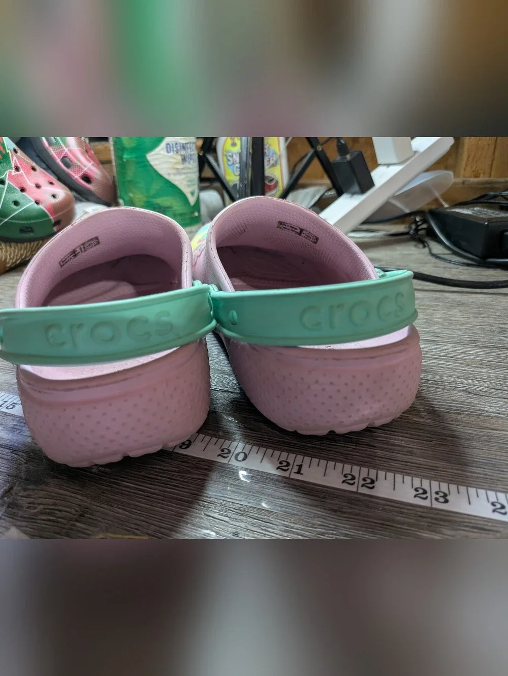 Crocs Unicorn Pink‎ Clogs Girls Size 3